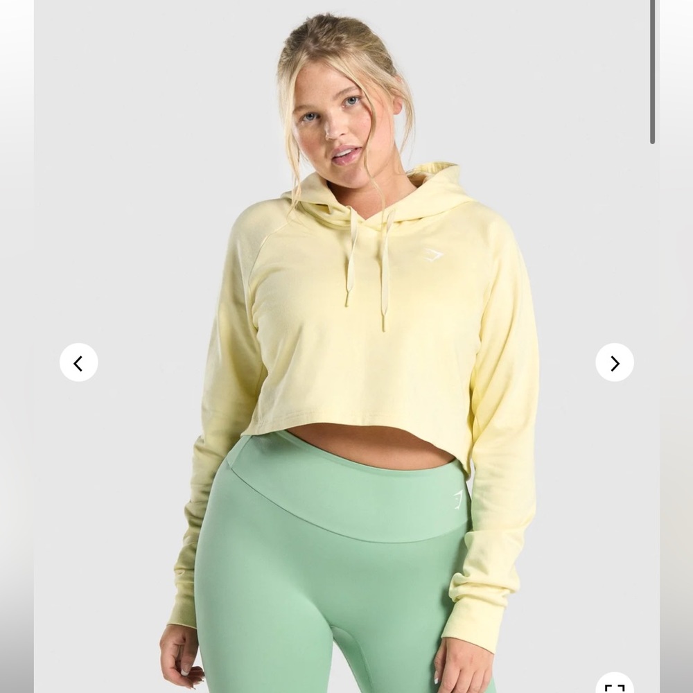 Gymshark cropped hoodie